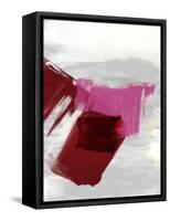 Magenta Abstract II-Sisa Jasper-Framed Stretched Canvas