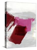Magenta Abstract II-Sisa Jasper-Stretched Canvas