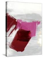 Magenta Abstract II-Sisa Jasper-Stretched Canvas