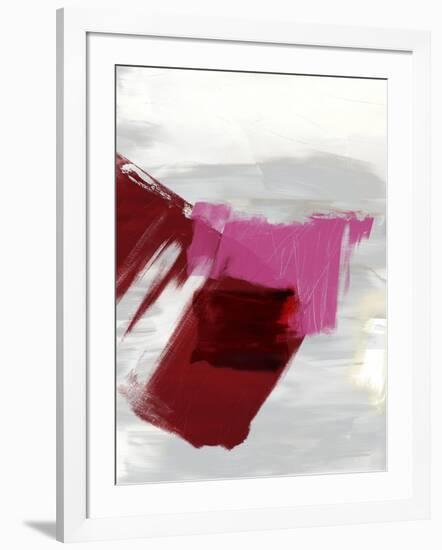 Magenta Abstract II-Sisa Jasper-Framed Art Print