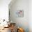 Magenta Bird-Sandra Smith-Mounted Art Print displayed on a wall