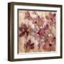 Magenta Branch I-Silvia Vassileva-Framed Art Print