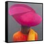 Magenta Hat, Saffron Jacket, 2014-Lincoln Seligman-Framed Stretched Canvas