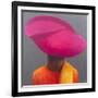 Magenta Hat, Saffron Jacket, 2014-Lincoln Seligman-Framed Giclee Print