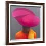 Magenta Hat, Saffron Jacket, 2014-Lincoln Seligman-Framed Giclee Print