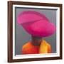 Magenta Hat, Saffron Jacket, 2014-Lincoln Seligman-Framed Giclee Print