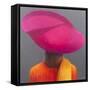 Magenta Hat, Saffron Jacket, 2014-Lincoln Seligman-Framed Stretched Canvas