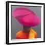 Magenta Hat, Saffron Jacket, 2014-Lincoln Seligman-Framed Giclee Print