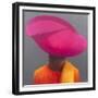 Magenta Hat, Saffron Jacket, 2014-Lincoln Seligman-Framed Giclee Print