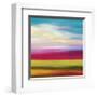 Magenta Horizon-Mary Johnston-Framed Giclee Print