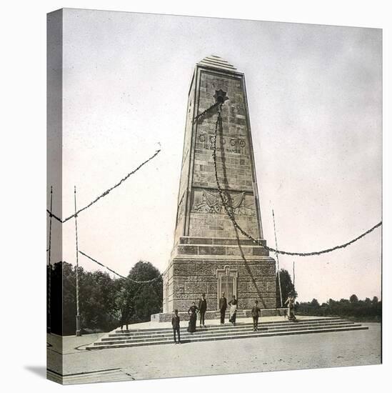 Magenta (Italy), Monument to the Frenchmen Killed in the Battle Where They Defeated Austrian Troops-Leon, Levy et Fils-Stretched Canvas