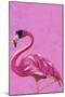 Magenta Metallic Flamingo-Sarah Manovski-Mounted Giclee Print