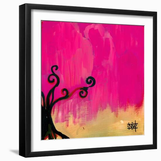 Magenta Tree-Natasha Wescoat-Framed Giclee Print