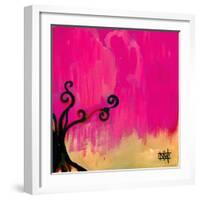 Magenta Tree-Natasha Wescoat-Framed Giclee Print