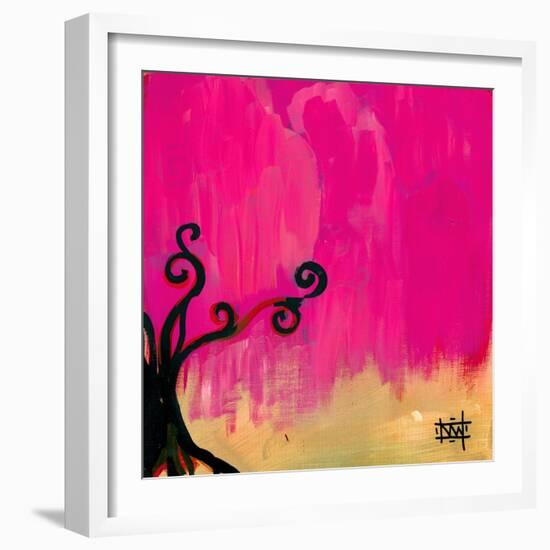 Magenta Tree-Natasha Wescoat-Framed Giclee Print