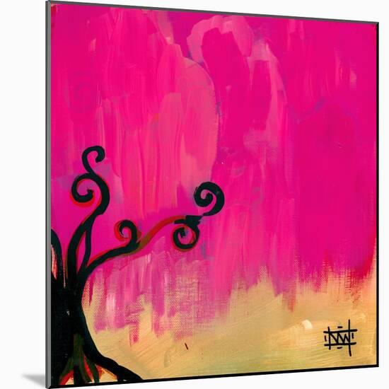 Magenta Tree-Natasha Wescoat-Mounted Giclee Print