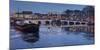 Magere Brug, Amstel, Amsterdam, Netherlands-Rainer Mirau-Mounted Photographic Print