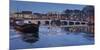 Magere Brug, Amstel, Amsterdam, Netherlands-Rainer Mirau-Mounted Photographic Print