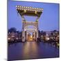 Magere Brug (Bridge), Amstel, Amsterdam, the Netherlands-Rainer Mirau-Mounted Photographic Print