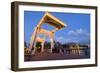 Magere Brug on the Amstel Canal-Guido Cozzi-Framed Photographic Print