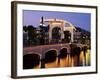 Magere Brug (Skinny Bridge), Amsterdam, the Netherlands (Holland)-Sergio Pitamitz-Framed Photographic Print