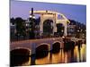 Magere Brug (Skinny Bridge), Amsterdam, the Netherlands (Holland)-Sergio Pitamitz-Mounted Photographic Print