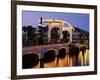 Magere Brug (Skinny Bridge), Amsterdam, the Netherlands (Holland)-Sergio Pitamitz-Framed Photographic Print