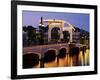 Magere Brug (Skinny Bridge), Amsterdam, the Netherlands (Holland)-Sergio Pitamitz-Framed Photographic Print