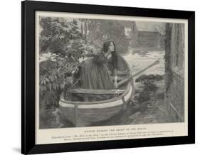 Maggie Neared the Front of the House-William Hatherell-Framed Premium Giclee Print