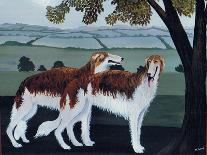 Saluki Cross, 1991-Maggie Rowe-Giclee Print