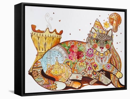 Maghreb Cat-Oxana Zaiko-Framed Stretched Canvas