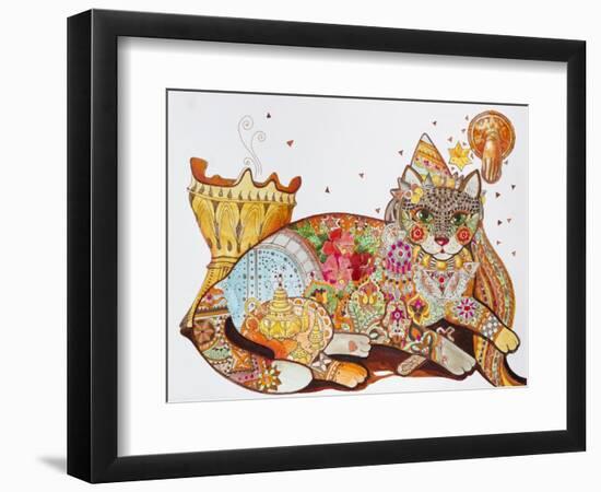 Maghreb Cat-Oxana Zaiko-Framed Giclee Print