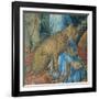 Magi Chapel. Journey of the Magi (the Magi Ride)-Benozzo Gozzoli-Framed Giclee Print