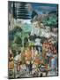 Magi Chapel. Journey of the Magi (the Magi Ride)-Benozzo Gozzoli-Mounted Giclee Print