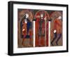 Magi Kings, Vic Workshop, 12th Century, Altarpiece from Saint Vicens of Espinelves-null-Framed Giclee Print