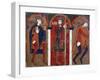 Magi Kings, Vic Workshop, 12th Century, Altarpiece from Saint Vicens of Espinelves-null-Framed Giclee Print