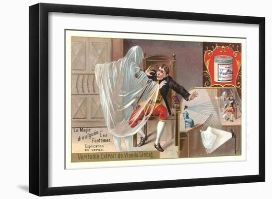 Magic Act Revealed, Ghost-null-Framed Art Print