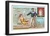 Magic Act Revealed, Smoking Underwater-null-Framed Art Print