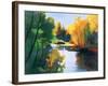 Magic Afternoon-Tadashi Asoma-Framed Art Print