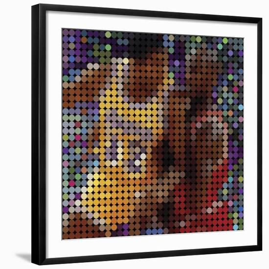 Magic and Jordan-Yoni Alter-Framed Giclee Print