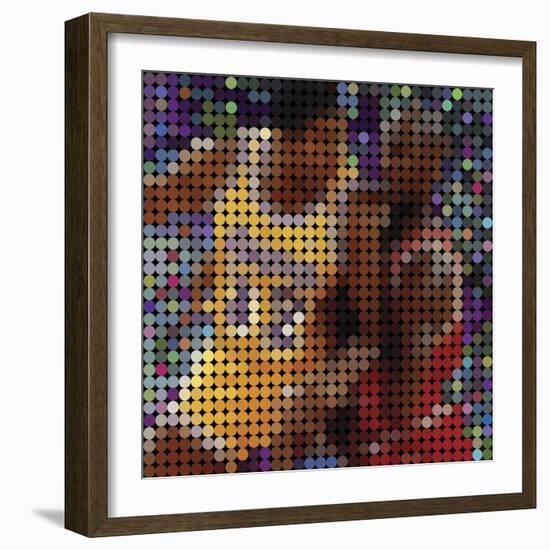 Magic and Jordan-Yoni Alter-Framed Giclee Print