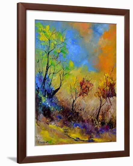 Magic Autumn in the Wood-Pol Ledent-Framed Art Print