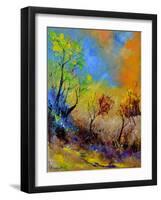 Magic Autumn in the Wood-Pol Ledent-Framed Art Print