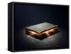 Magic Book with Super Powers - 3D Artwork-Johan Swanepoel-Framed Stretched Canvas