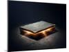 Magic Book with Super Powers - 3D Artwork-Johan Swanepoel-Mounted Art Print