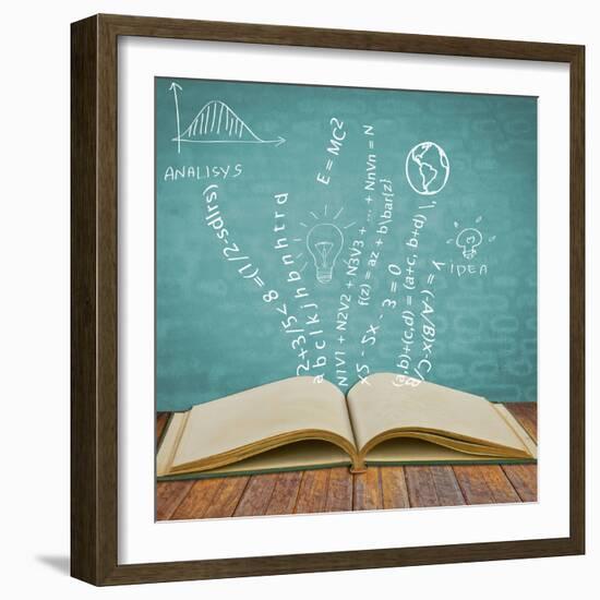 Magic Book-jannoon028-Framed Photographic Print