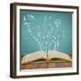 Magic Book-jannoon028-Framed Photographic Print