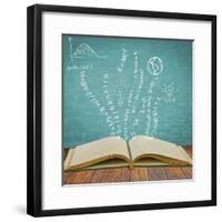 Magic Book-jannoon028-Framed Photographic Print