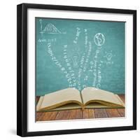 Magic Book-jannoon028-Framed Photographic Print