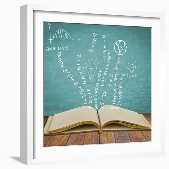 Magic Book-jannoon028-Framed Photographic Print